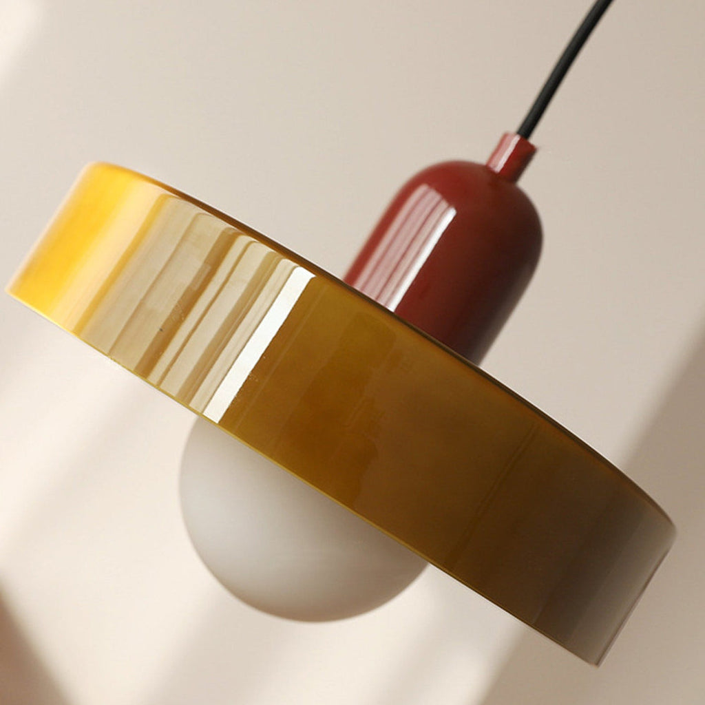Vibrant Glass Pendant Light - BauLume