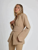 Anouk - Chic Belted Blazer