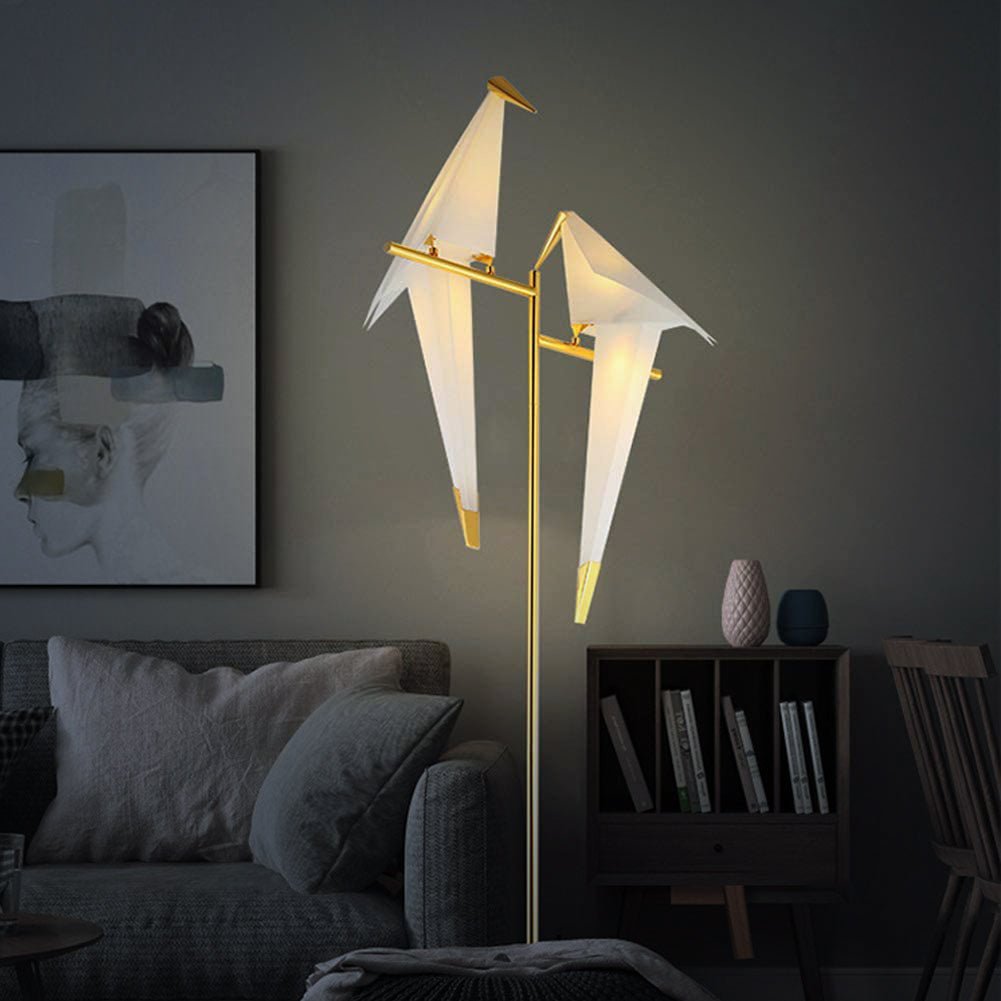 FlockGlow - Magnetic Bird-Inspired Lamp
