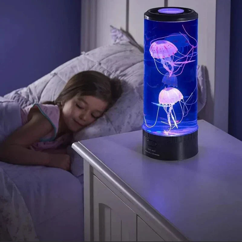 Medusa-Inspired OceanGlow LED Lava Lamp