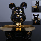 Chic Bear Tray for Contemporary Home Decor