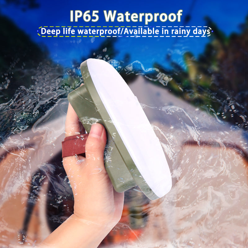 80W Magnetic LED Camping Lamp with Zoom Feature