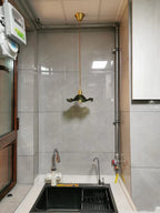 Nordic LED Pendant Light | Vibrant Glass and Copper Fixture for Bedroom, Living Room, and Bar