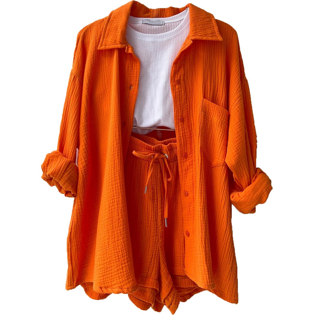 Elif - Lightweight Summer Short Set