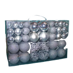 Set of Oversized Christmas Ornaments for Festive Celebrations