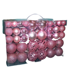 Set of Oversized Christmas Ornaments for Festive Celebrations