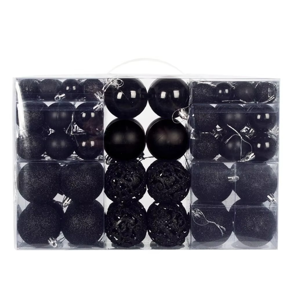 Set of Oversized Christmas Ornaments for Festive Celebrations