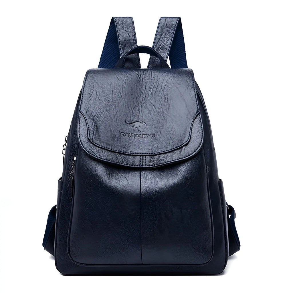 Isabella Classic Leather Backpack for Women
