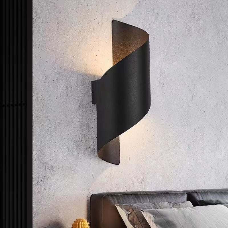 TwistLight Spiral-Shaped Modern LED Wall Lamp
