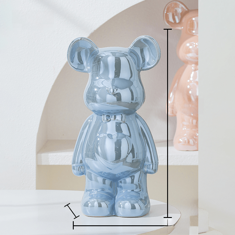 Chic Bear Sculpture for Contemporary Home Décor
