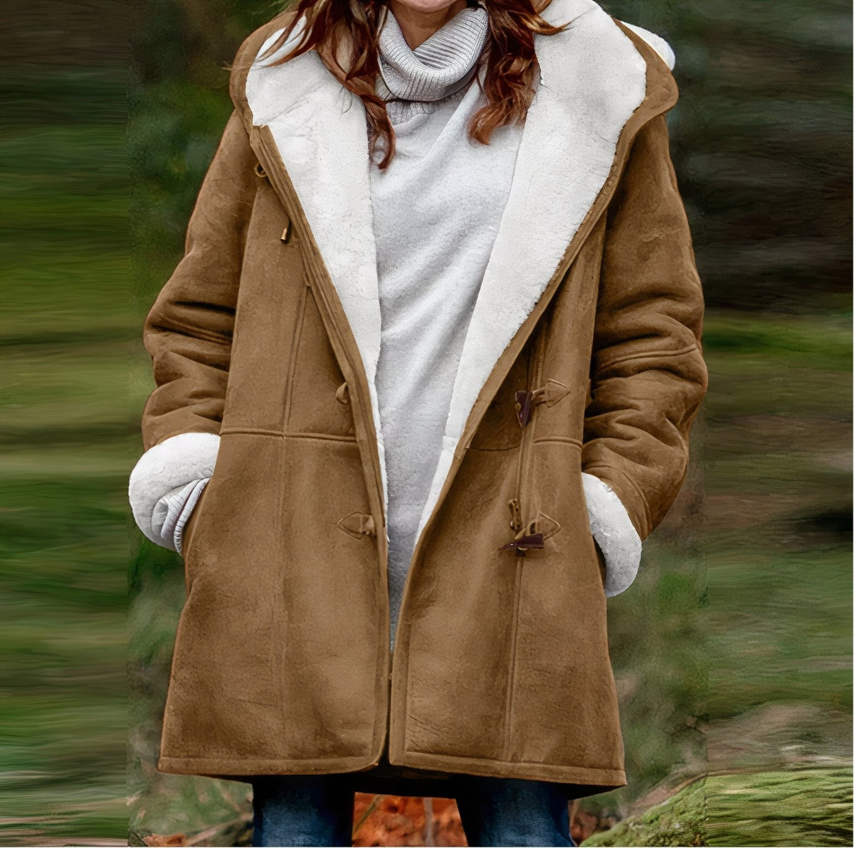 Eefje | Chic Velvet Cape