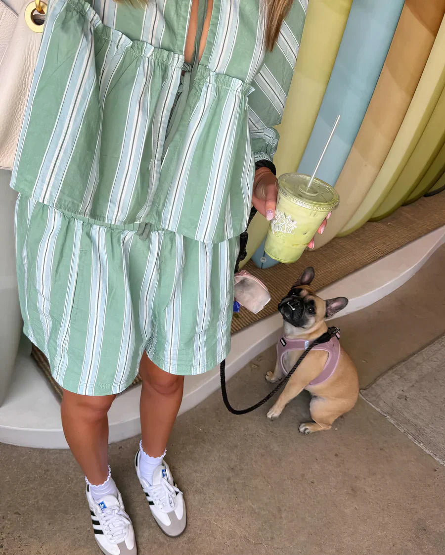 Samira - Breezy Striped Summer Ensemble