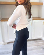 Classic Long Sleeve Plain Sweatshirt