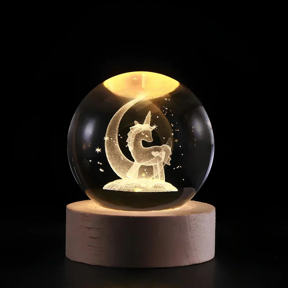 Celestia 3D Heated Crystal Sphere