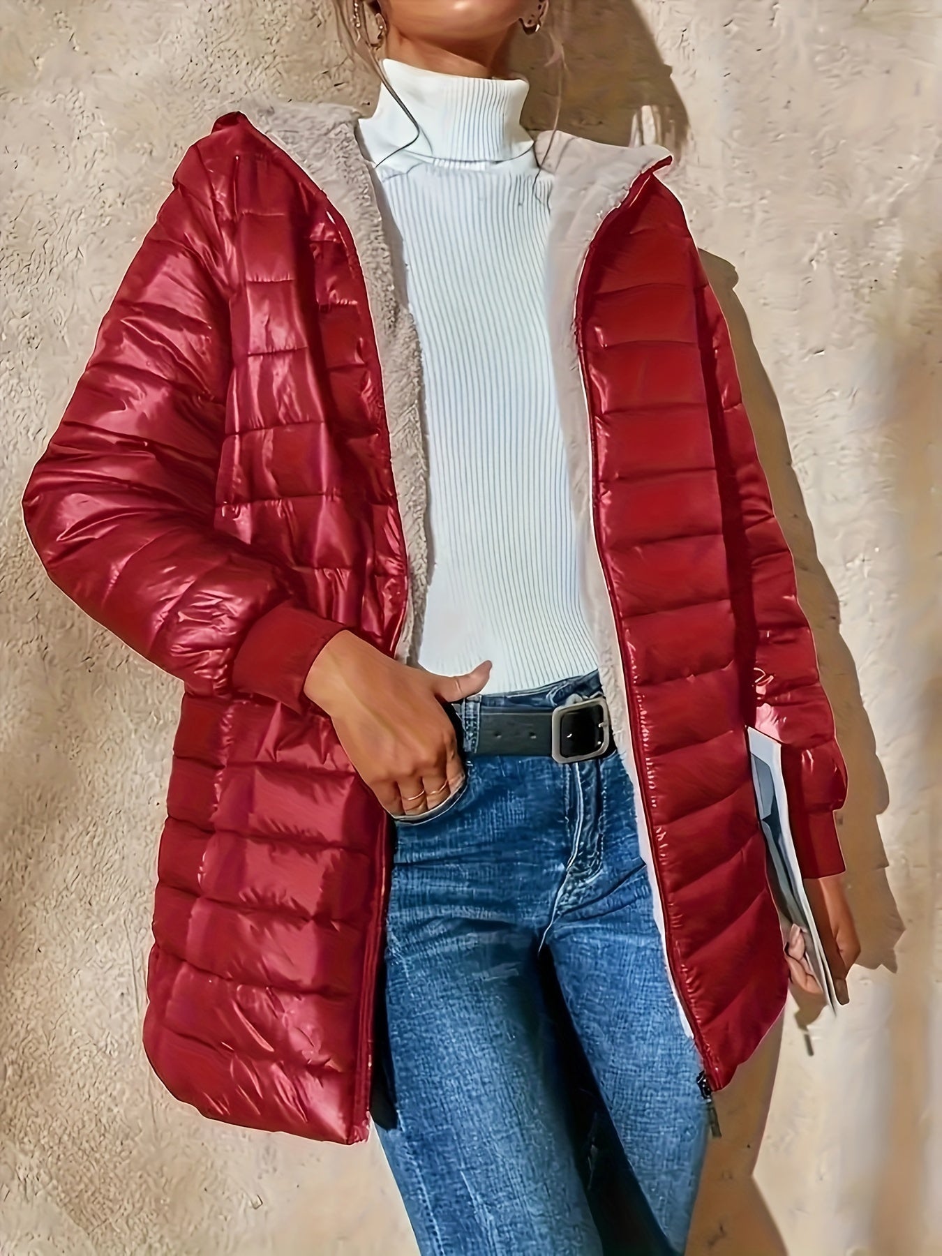 Eline | Zip-Up Fleece-Lined Jacket