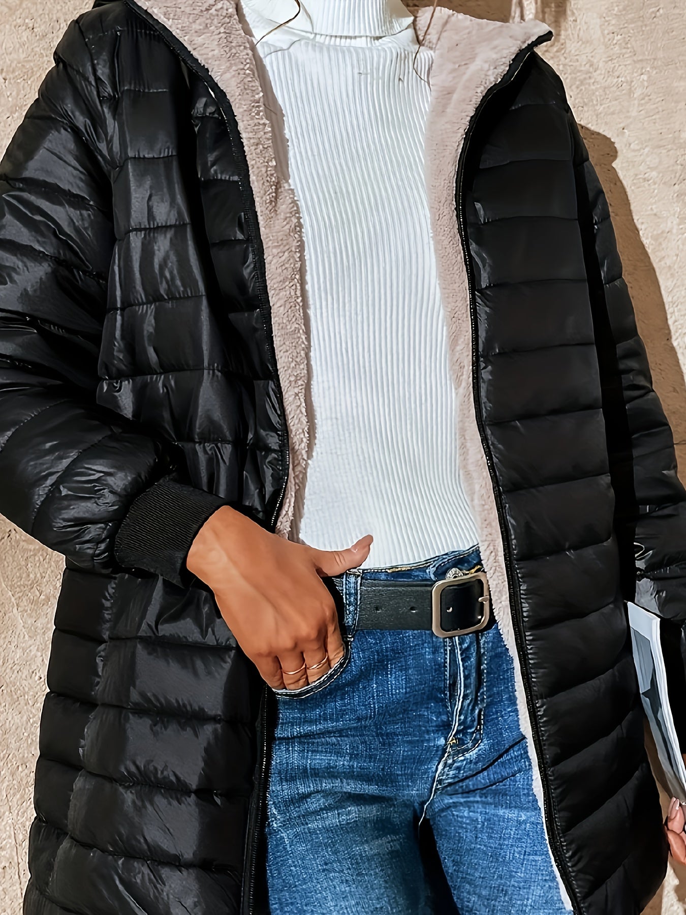 Eline | Zip-Up Fleece-Lined Jacket