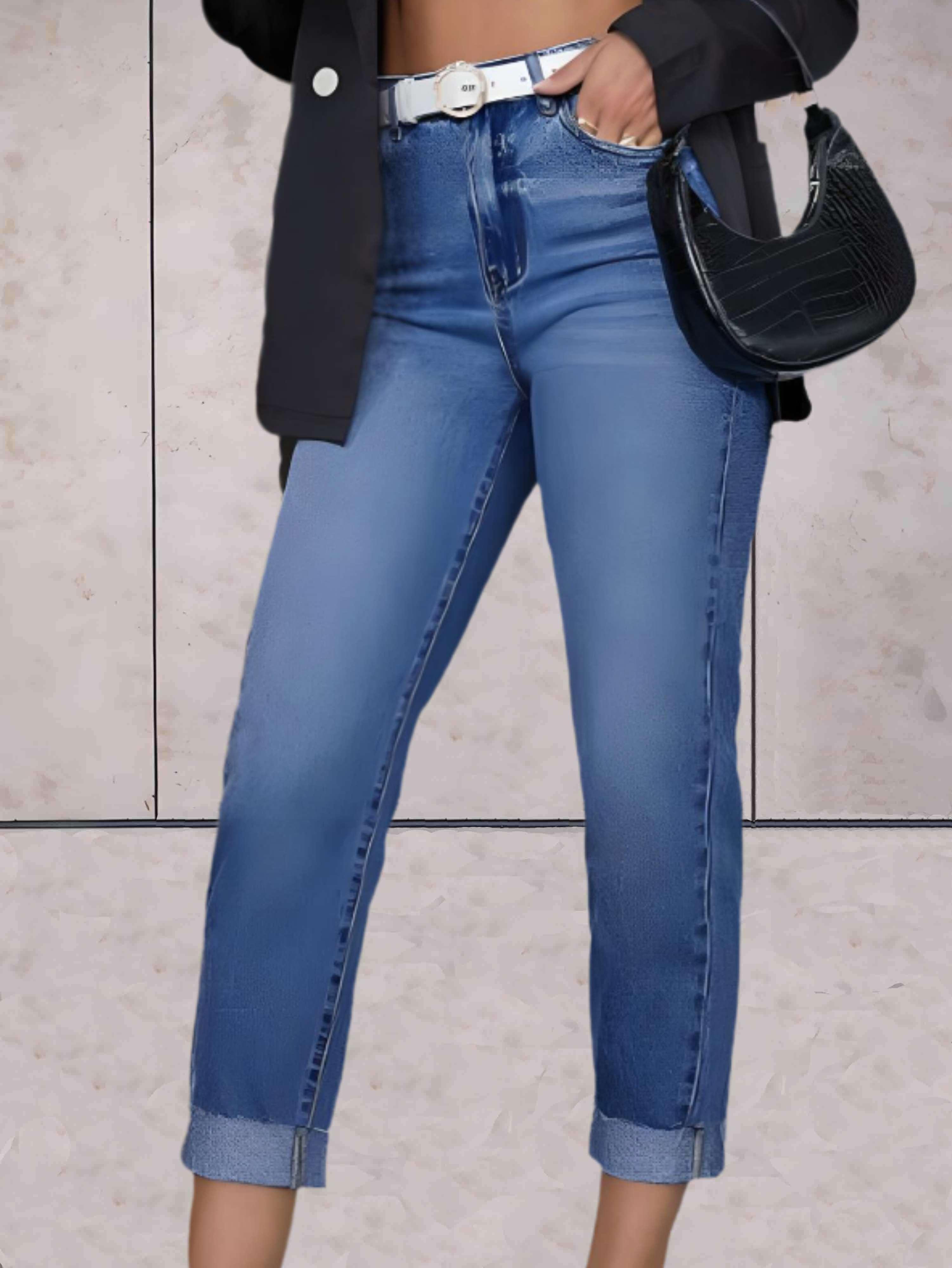Eline | Chic High-Waisted Denim