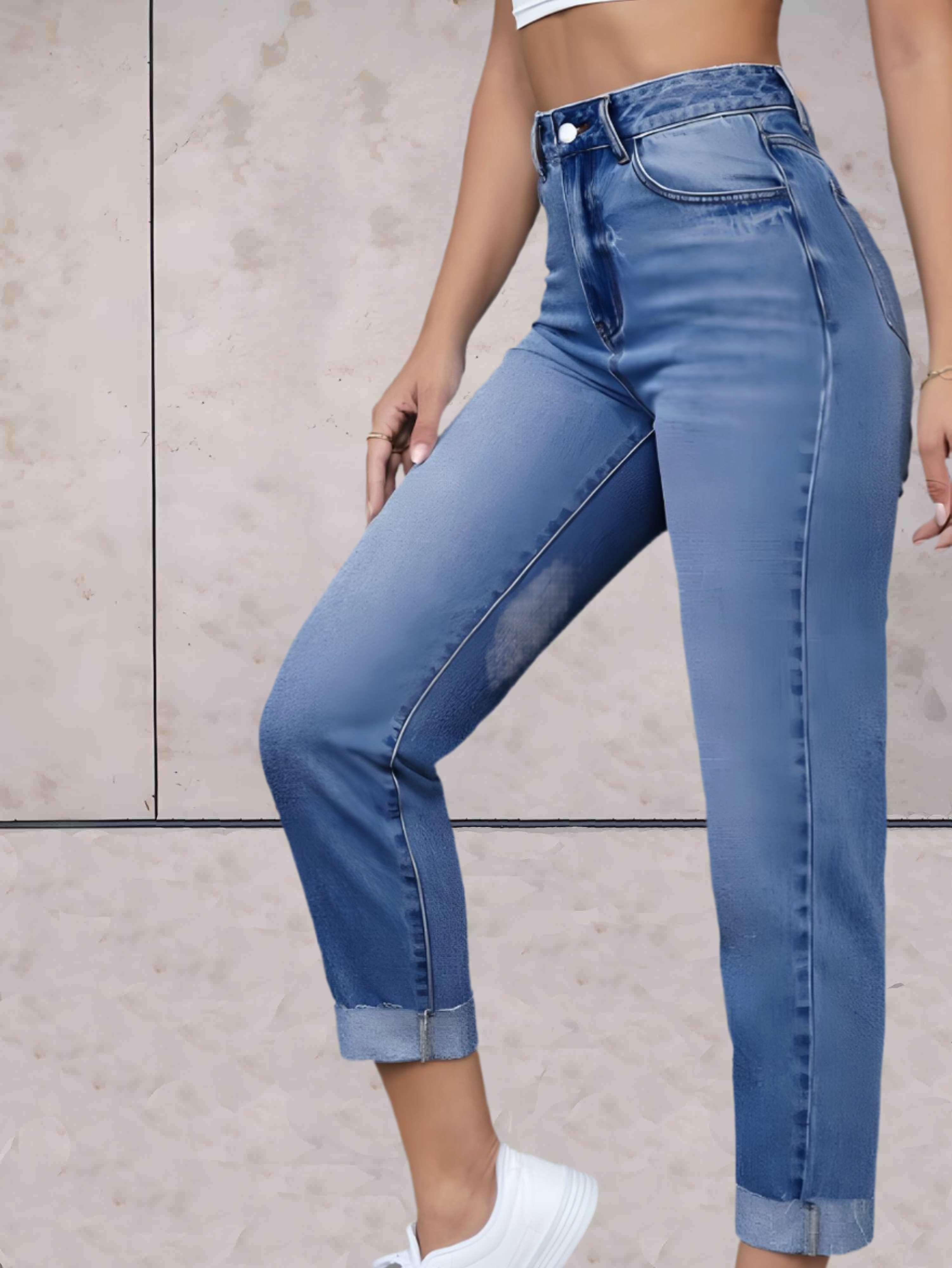 Eline | Chic High-Waisted Denim