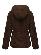 Elise | Chic Solid Color Teddy Coat