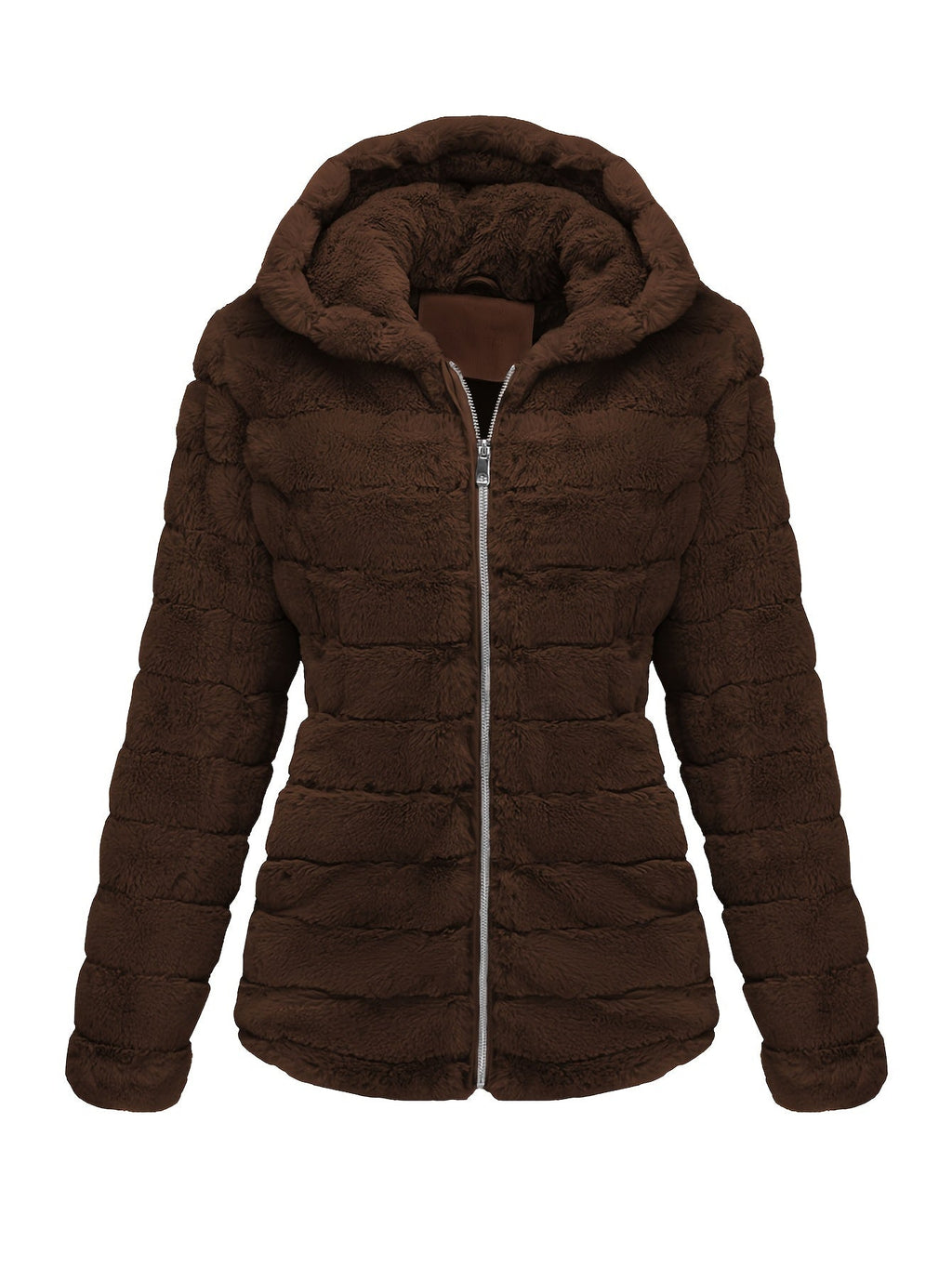 Elise | Chic Solid Color Teddy Coat