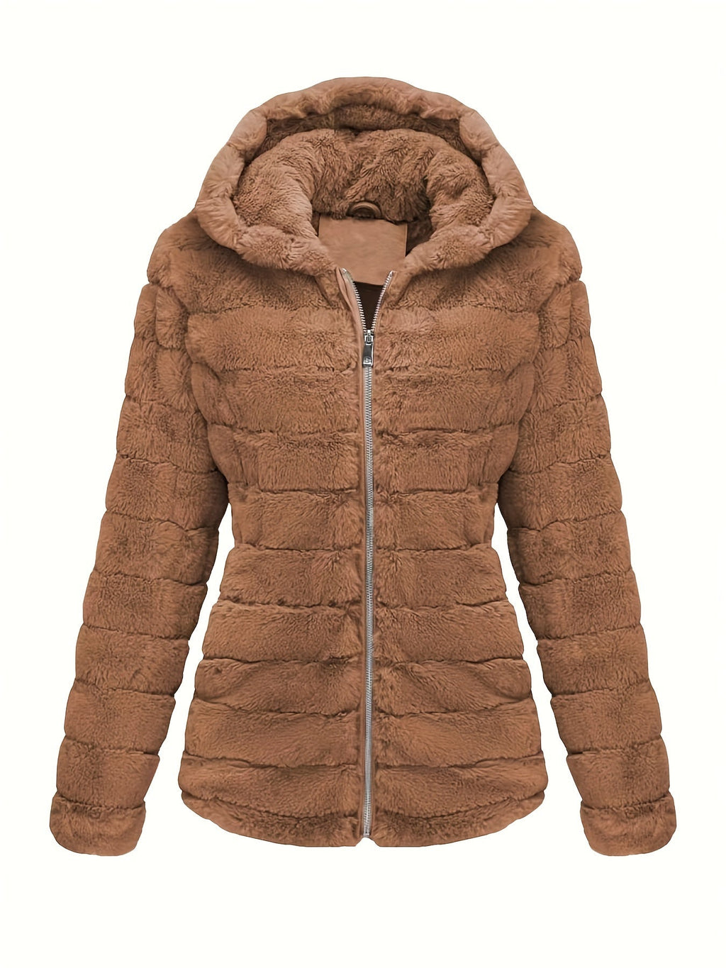 Elise | Chic Solid Color Teddy Coat