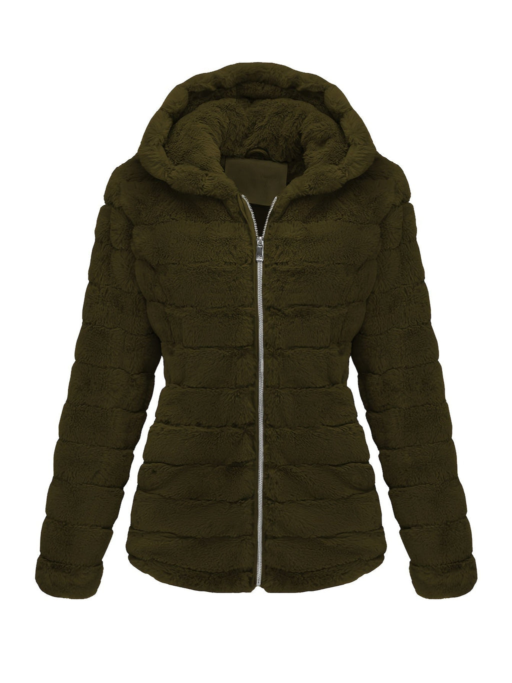 Elise | Chic Solid Color Teddy Coat