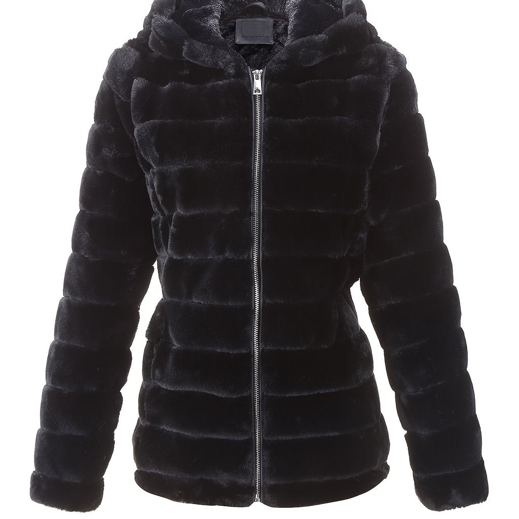 Elise | Chic Solid Color Teddy Coat