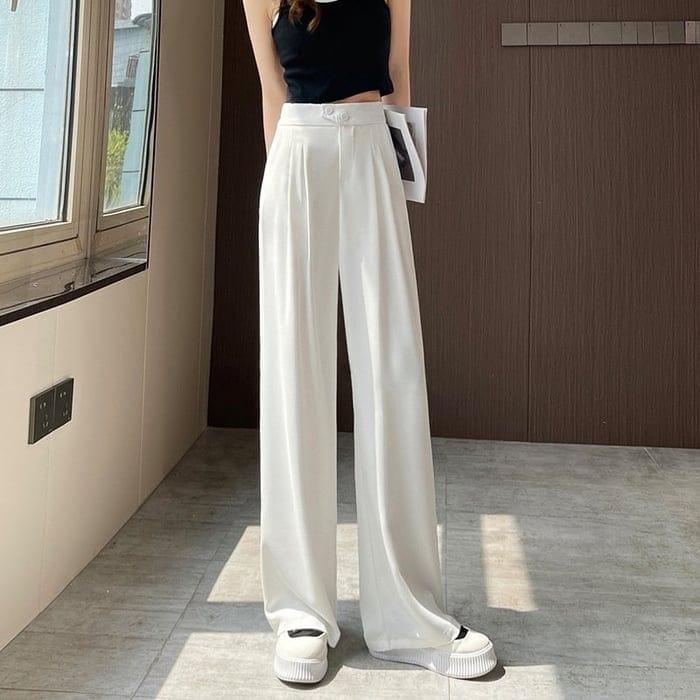 Elke | Chic Wide-Leg Trousers