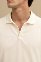 Emil | Textured Wool Polo T-Shirt
