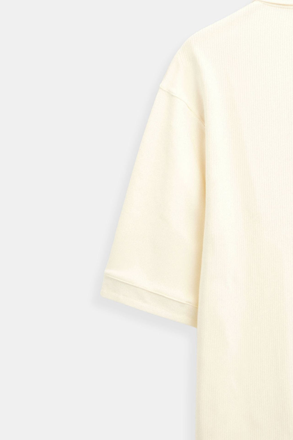 Emil | Textured Wool Polo T-Shirt