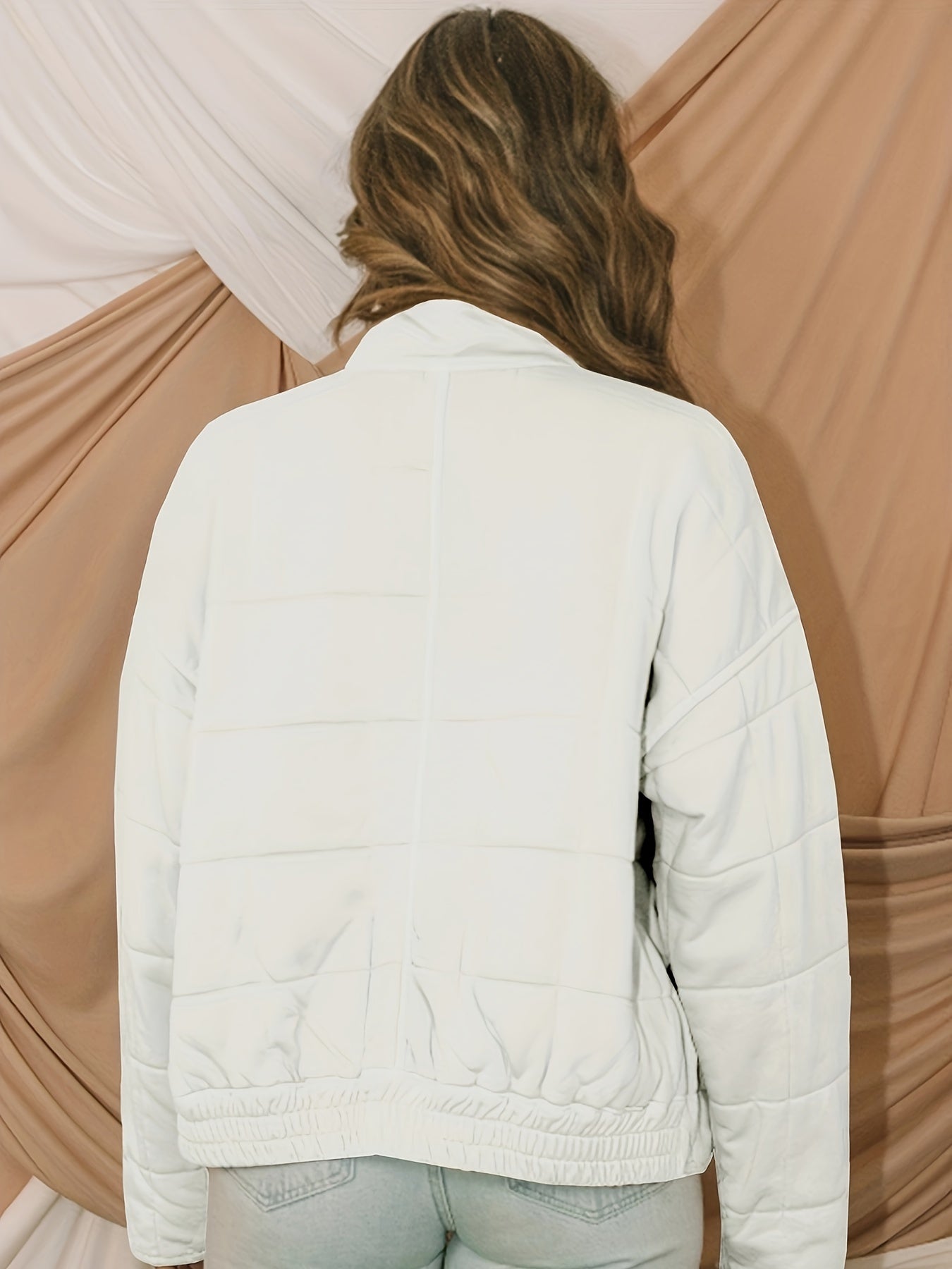Emma | Stylish Check Pattern Windproof Jacket with Easy Padding