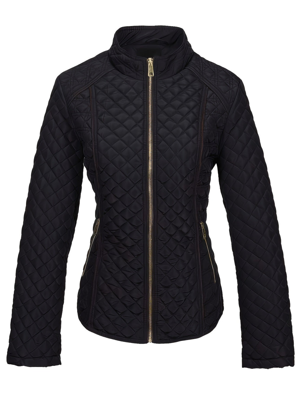 Emma | Eco-Friendly Padded Down Jacket with Zipper and Pockets