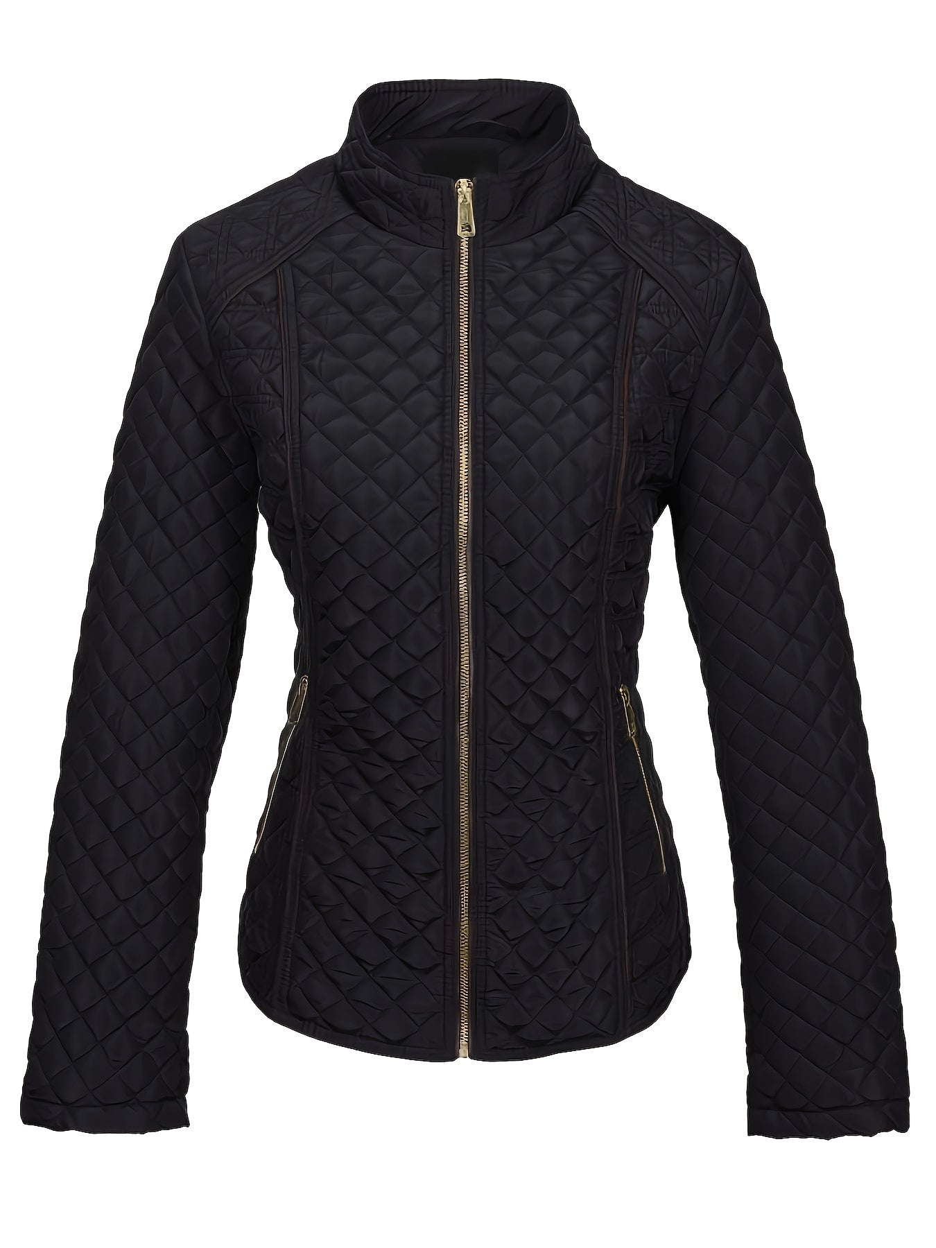 Emma | Eco-Friendly Padded Down Jacket with Zipper and Pockets