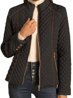 Emma | Eco-Friendly Padded Down Jacket with Zipper and Pockets