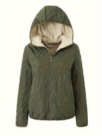 Emma | Hooded Padded Jacket with Zipper