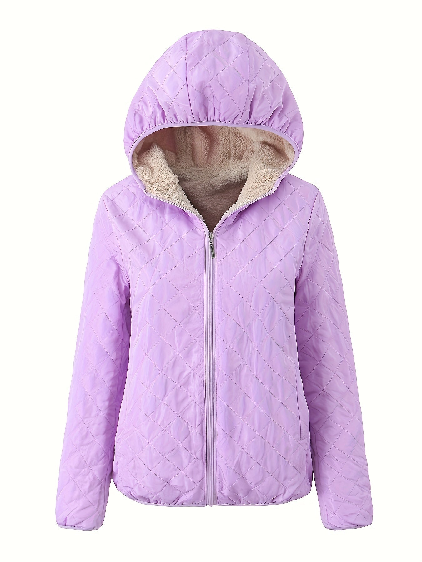 Emma | Hooded Padded Jacket with Zipper