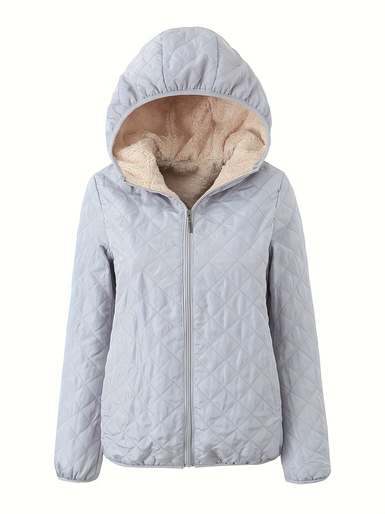 Emma | Hooded Padded Jacket with Zipper