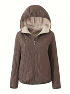 Emma | Hooded Padded Jacket with Zipper