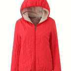 Emma | Hooded Padded Jacket with Zipper