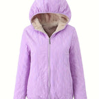 Emma | Hooded Padded Jacket with Zipper