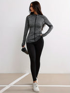 Emma | Hooded Sports Jacket with Striped Accents