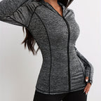 Emma | Hooded Sports Jacket with Striped Accents
