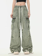 Esmée | Drawstring Cargo Jeans