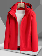 Evelien | Waterproof and Windproof Outdoor Jacket with Fleece Lining and Hood