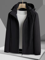 Evelien | Waterproof and Windproof Outdoor Jacket with Fleece Lining and Hood