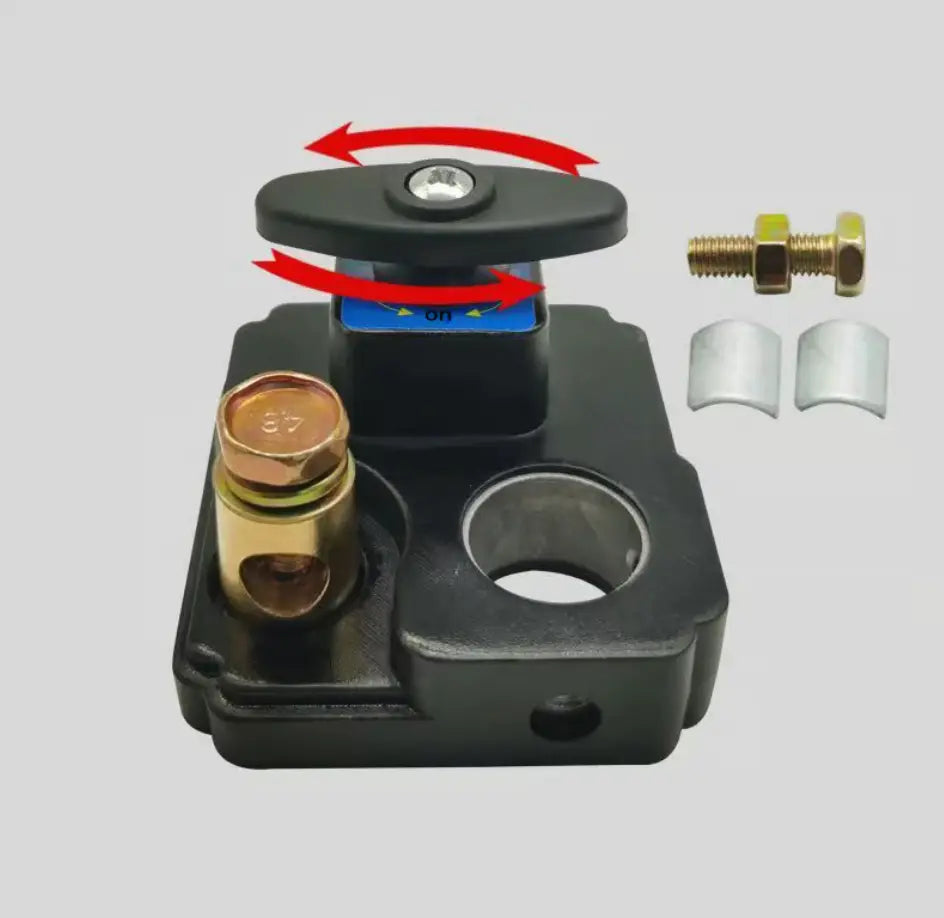 Battery Disconnect Switch – Easily Avoid Flat Batteries with a Quick Turn