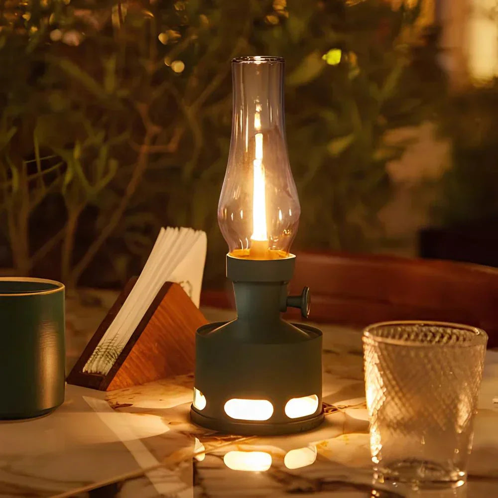 Retro Rechargeable LED Lamp - LumaLantern