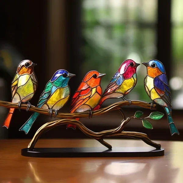 Vibrant Glass Bird Decor to Enhance Your Home