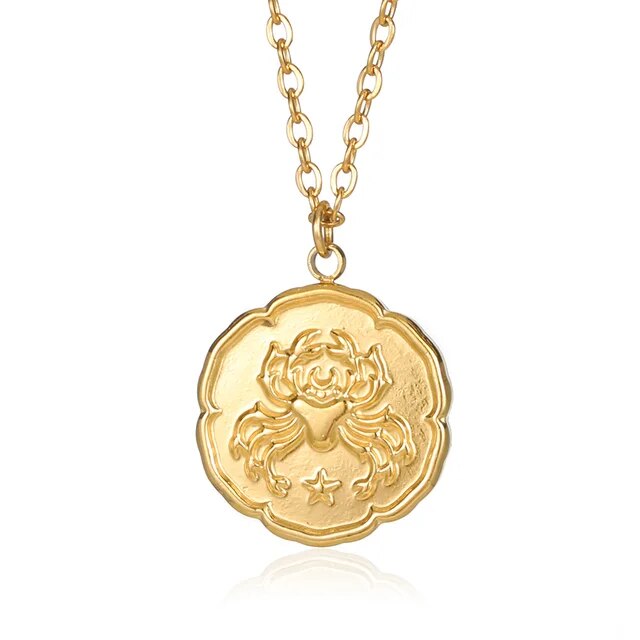 Fabio | Gold Star Pendant Necklace