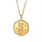 Fabio | Gold Star Pendant Necklace